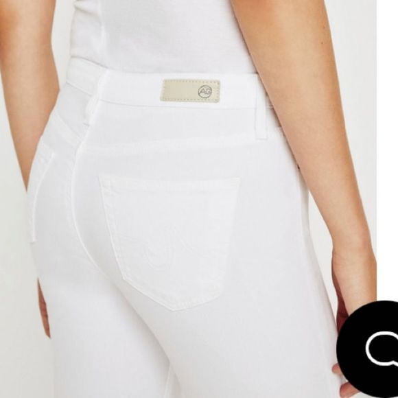 Women’s  LEGGING ANKLE Ag Adriano Goldschmied White size 29R - Picture 2 of 16